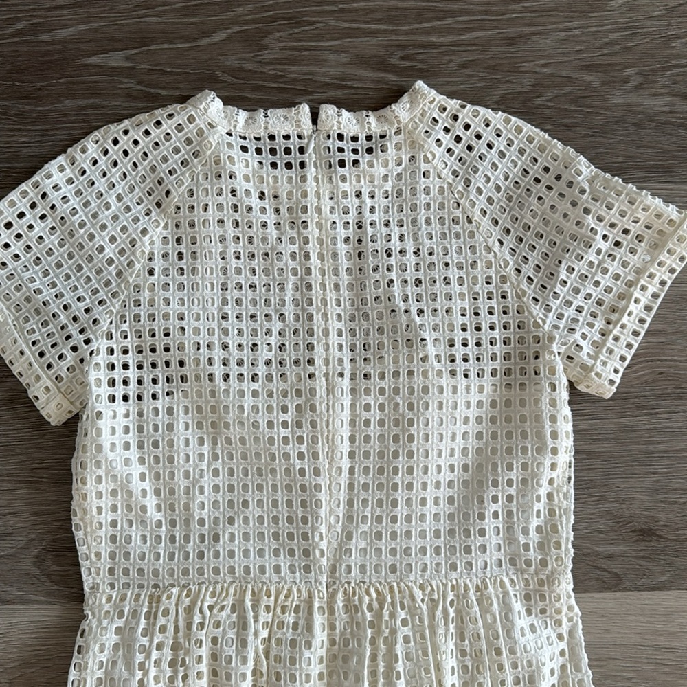 Madewell White Eyelet Midi Dress - Picture 6 of 7